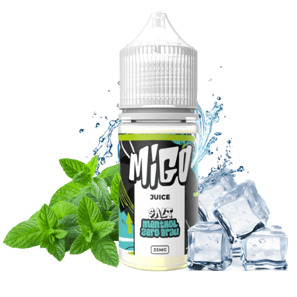 LÍQUIDO MENTHOL ZERO GRAU NICSALT - MIGO
