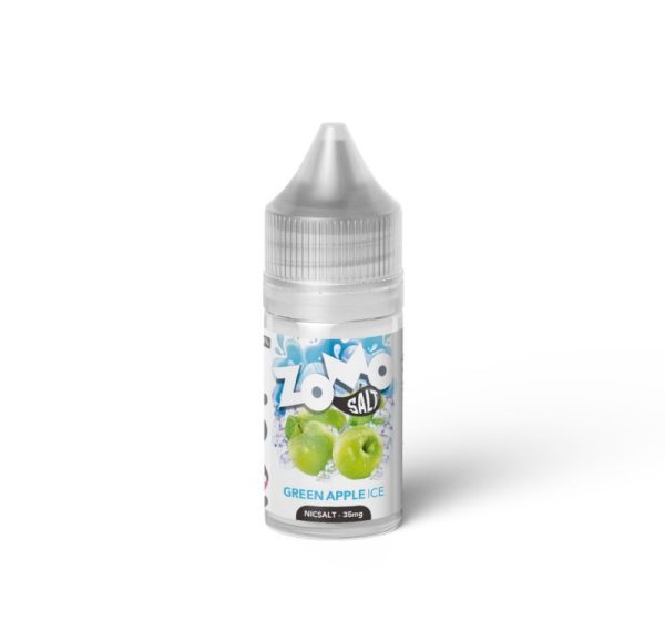 LÍQUIDO NICSALT GREEN APPLE ICE - ZOMO - Imagem 2