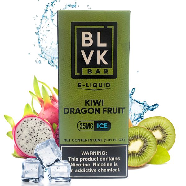 LÍQUIDO NICSALT KIWI DRAGON FRUIT ICE - BLVK BAR
