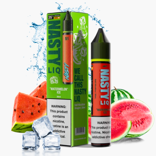 LÍQUIDO NICSALT WATERMELON ICE - NASTY LIQ