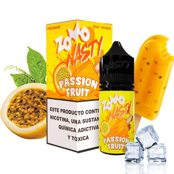 LÍQUIDO NICSALT PICOLE DE MARACUJÁ - ZOMO NASTY