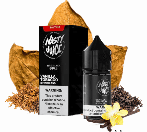 LÍQUIDO NICSALT SILVER BLEND - NASTY SALT