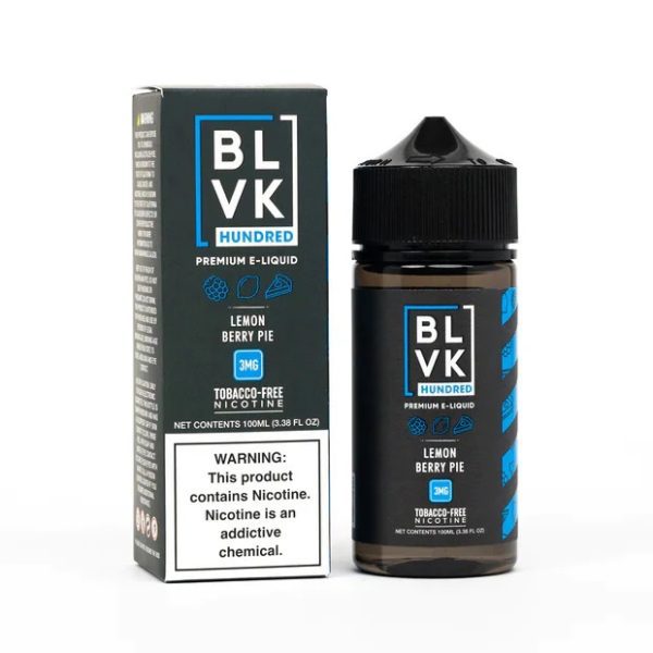 LÍQUIDO FREEBASE LEMON BERRY PIE - BLVK HUNDRED - Imagem 2