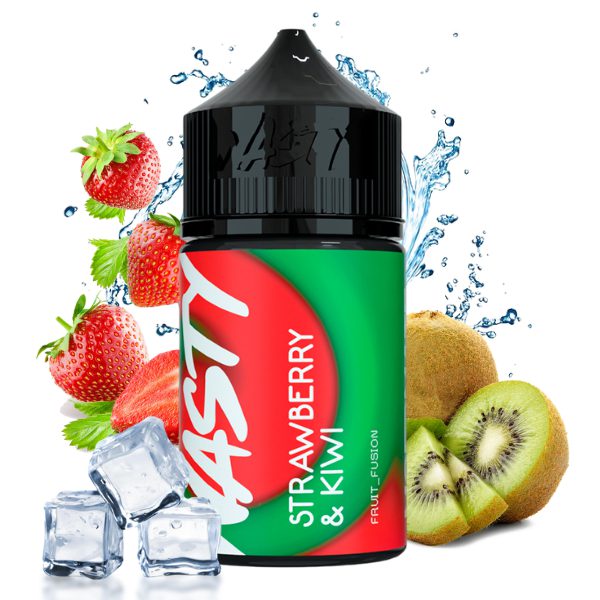 LIQUIDO FREEBASE STRAWBERRY KIWI HIGH MINT - NASTY MODMATE