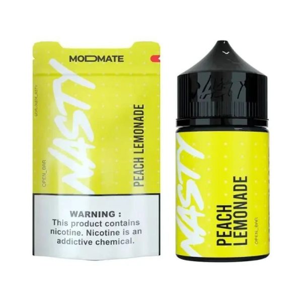 LIQUIDO FREEBASE PEACH LEMONADE - NASTY MODMATE - Imagem 3