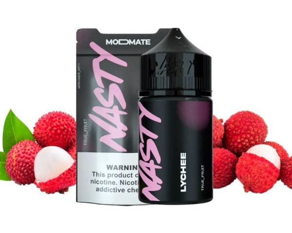 LIQUIDO FREEBASE LYCHEE - NASTY MODMATE - Imagem 2