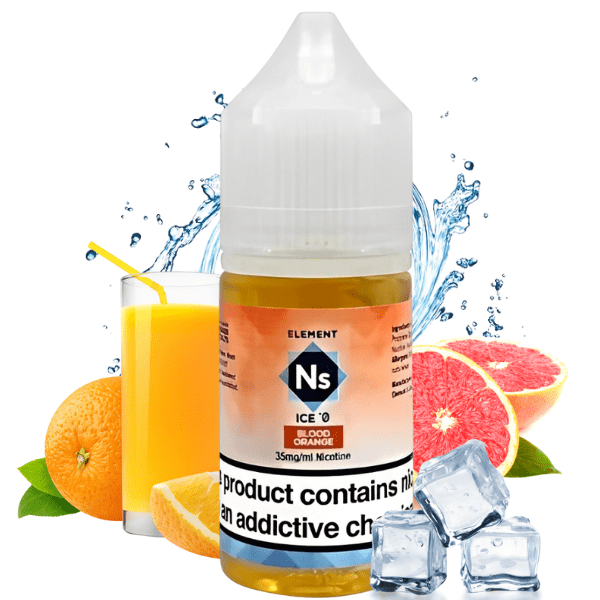 LÍQUIDO NICSALT BLOOD ORANGE ICE - ELEMENT