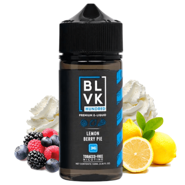 LÍQUIDO FREEBASE LEMON BERRY PIE - BLVK HUNDRED