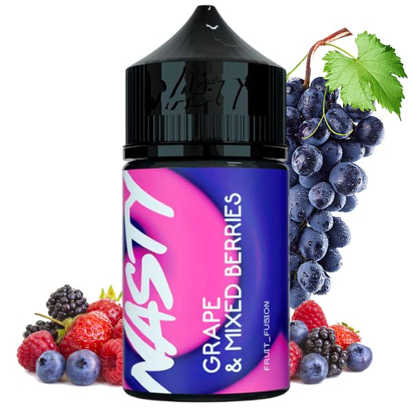 LIQUIDO FREEBASE GRAPE E MIXED BERRIES - NASTY MODMATE