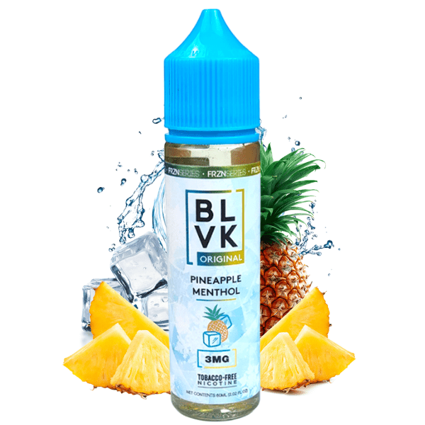 LÍQUIDO FREEBASE PINEAPPLE MENTHOL - BLVK FRZN