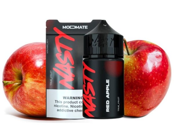 LIQUIDO FREEBASE RED APPLE - NASTY MODMATE - Imagem 2
