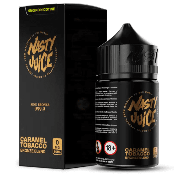 LÍQUIDO FREEBASE BRONZE BLEND - NASTY TOBACCO