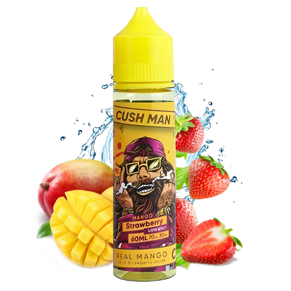 LÍQUIDO FREEBASE MANGO STRAWBERRY - NASTY LOW MINT
