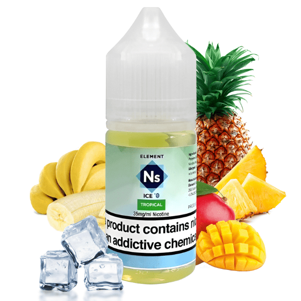 LÍQUIDO NICSALT TROPICAL ICE - ELEMENT