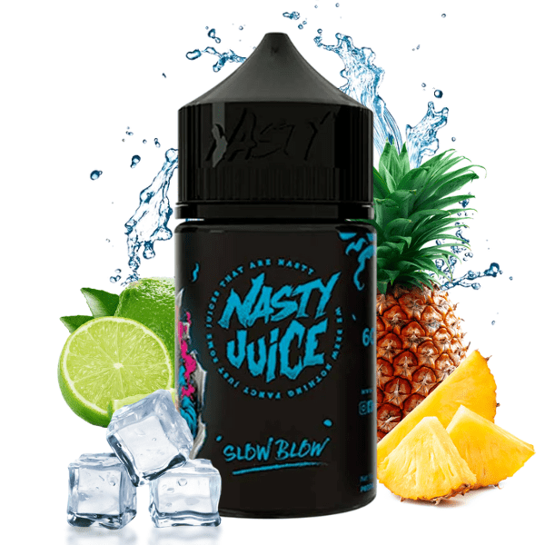 LÍQUIDO FREEBASE SLOW BLOW - NASTY HIGH MINT