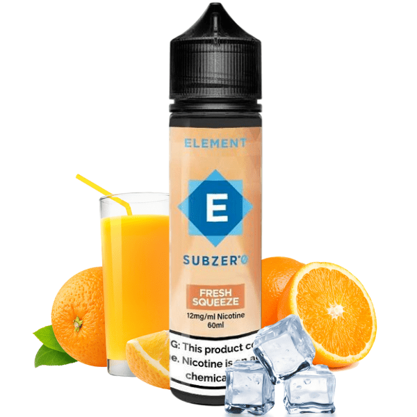 LÍQUIDO FREEBASE SUBZERO FRESH SQUEEZE - ELEMENT