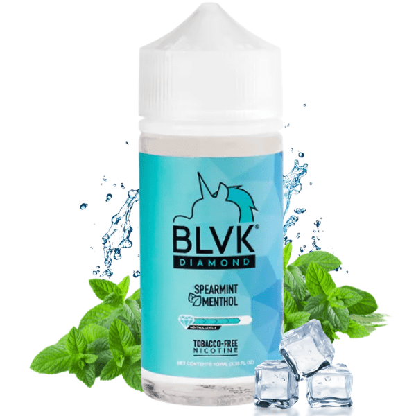 LÍQUIDO FREEBASE SPEARMINT MENTHOL - BLVK DIAMOND