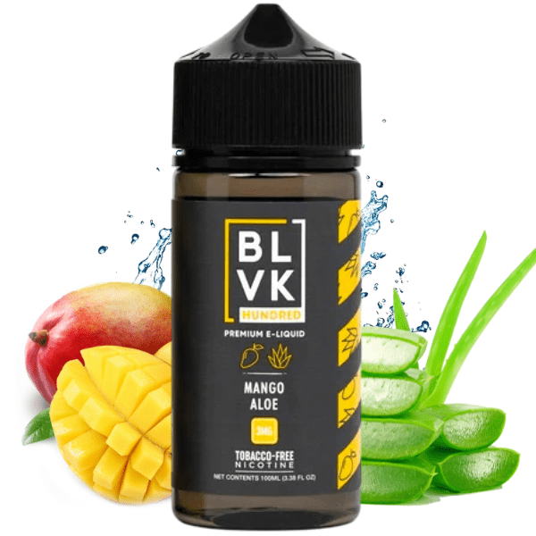 LÍQUIDO FREEBASE MANGO ALOE - BLVK HUNDRED