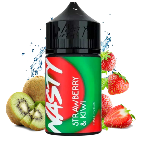 LIQUIDO FREEBASE STRAWBERRY E KIWI - NASTY MODMATE