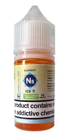 LÍQUIDO NICSALT YUZU LEMON MERINGUE ICE - ELEMENT