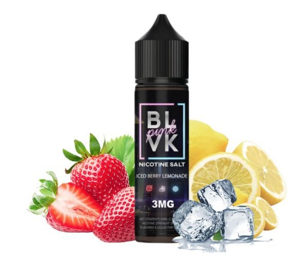 LÍQUIDO FREEBASE BERRY LEMONADE ICE - BLVK PINK - Imagem 2