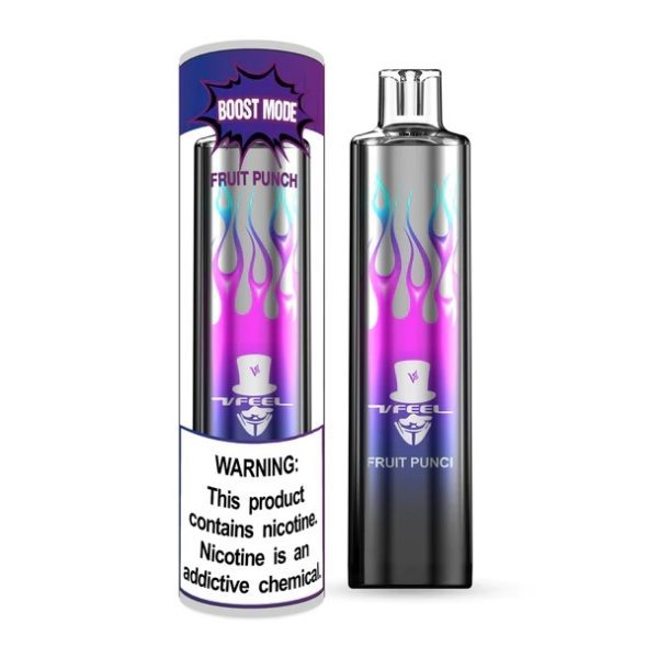 POD DESCARTÁVEL VFEEL RECKLESS 5% NICSALT 4000 PUFFS - VFEEL - Imagem 3