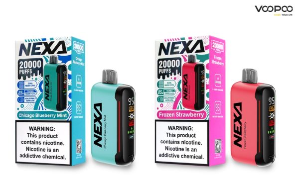 POD DESCARTÁVEL NEXA 5% N20000 PUFFS - VOOPOO - Imagem 3