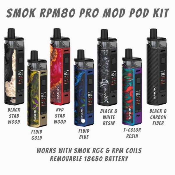 KIT POD RPM 80 PRO - SMOK - Imagem 3