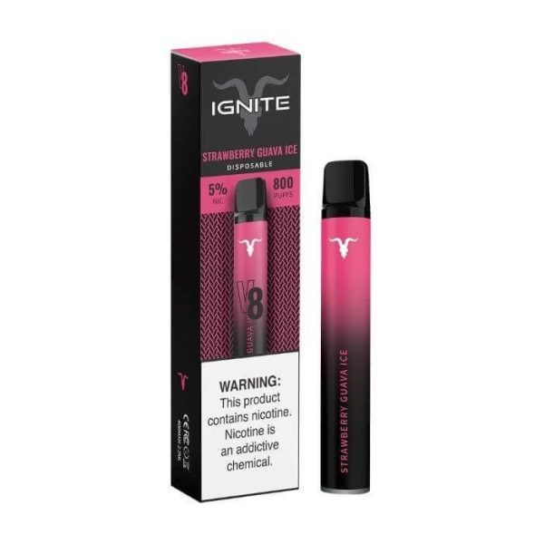 POD DESCARTÁVEL 5% NICSALT IGNITE V8 800 PUFFS - IGNITE - Imagem 4