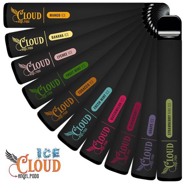 POD DESCARTÁVEL 800 puffs CLOUD ANGEL 5% NICSALT - CLOUD ANGEL