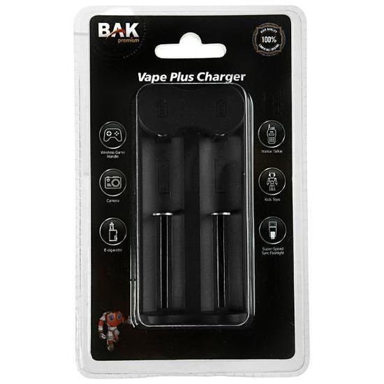 CARREGADOR VAPE PLUS CHARGER - BAK PREMIUM