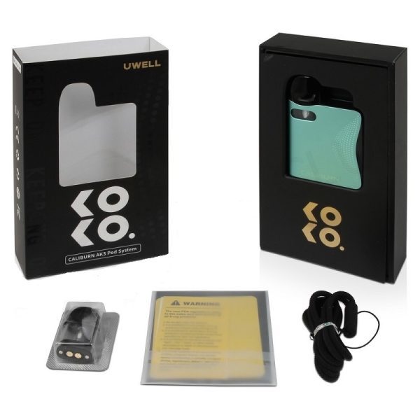 KIT POD SYSTEM CALIBURN KOKO AK3 13W 520MAH - UWELL - Imagem 10