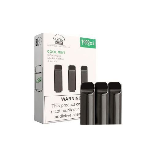 POD ( SUBSTITUIÇÃO ) AIRIS AURA 5% NICSALT 1000 PUFFS 3.5ML - AIRISTECH
