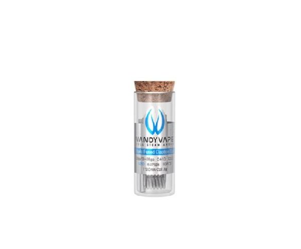 RESISTÊNCIAS PRONTAS C/ 10 UNIDADES TRIPE FUSED CLAPTON COIL - VANDY VAPE