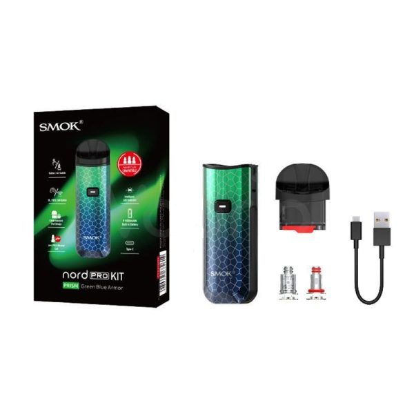 KIT POD NORD PRO 25W 1100MAH - SMOK - Imagem 9