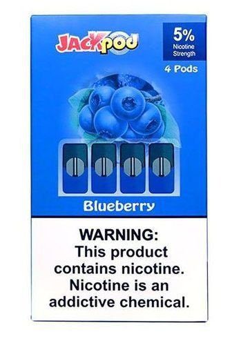 POD DESCARTÁVEL BLUEBERRY COMPATÍVEL JUUL - JACKPOD