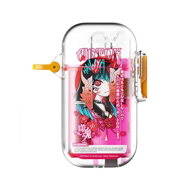 KIT POD SYSTEM HANNYA AIRTOK 650MAH - VAPELUSTION - Imagem 4
