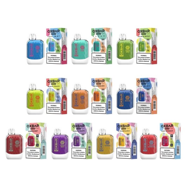 POD DESCARTÁVEL 5% OXBAR G8000 8000 PUFFS – OXBAR - Imagem 3