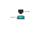 TOP LID + DRIP TIP PARA NRG-S SUB-OHM  – VAPORESSO