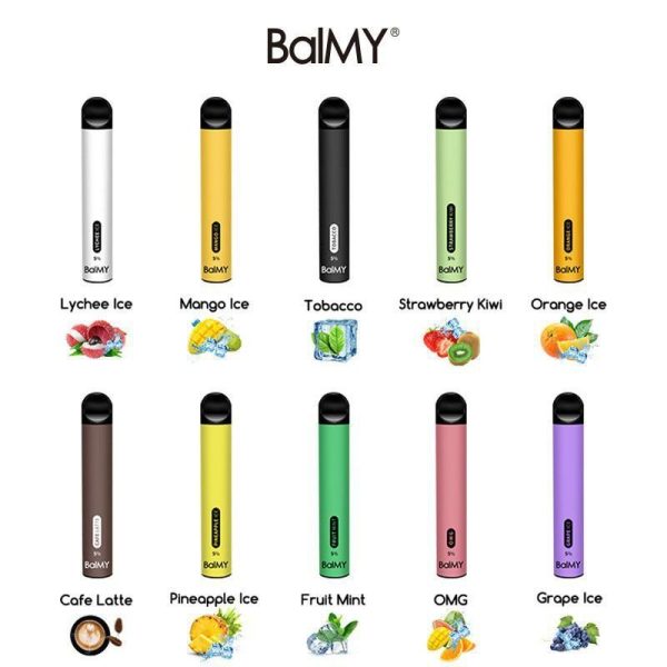 POD DESCARTÁVEL BALMY 5% NICSALT 1000 PUFFS - BALMY - Imagem 2