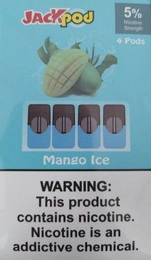 POD DESCARTÁVEL MANGO ICE COMPATÍVEL JUUL - JACKPOD