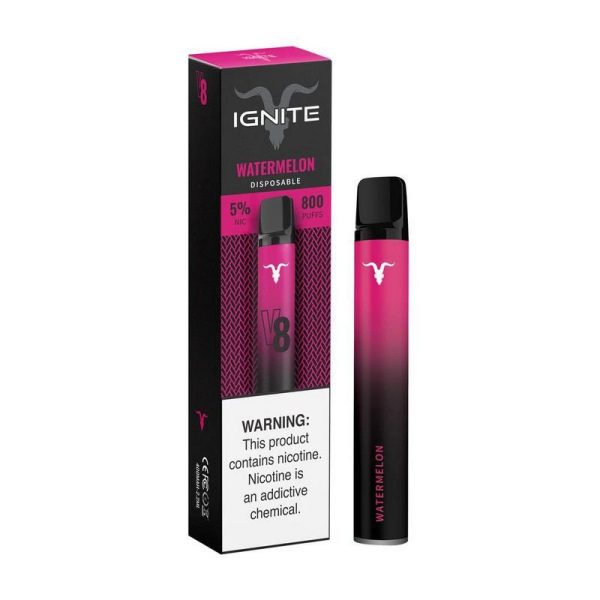POD DESCARTÁVEL 5% NICSALT IGNITE V8 800 PUFFS - IGNITE - Imagem 6