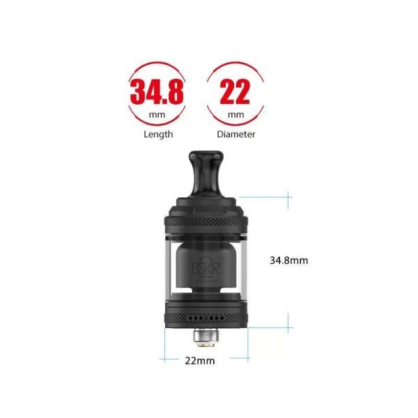 ATOMIZADOR MINI BSKR V2 MTL RTA 2.5ML - VANDY VAPE - Imagem 3