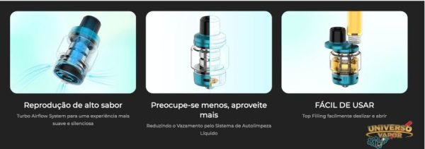 KIT GEN 80S 80W C/ ITANK- VAPORESSO - Imagem 5