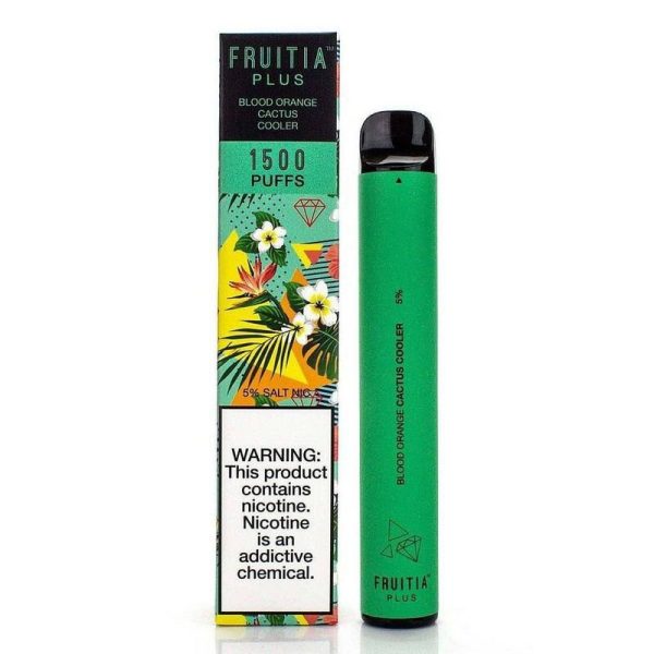 POD DESCARTÁVEL FRUITIA PLUS 5% NICSALT 1500 PUFFS  - FRUITIA - Imagem 4