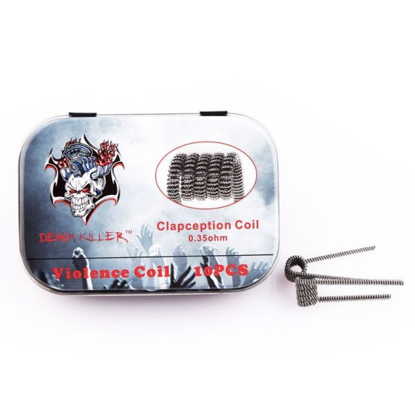 PREBUILT COIL KANTHAL VOILENCE COIL - DEMON KILLER - Imagem 2