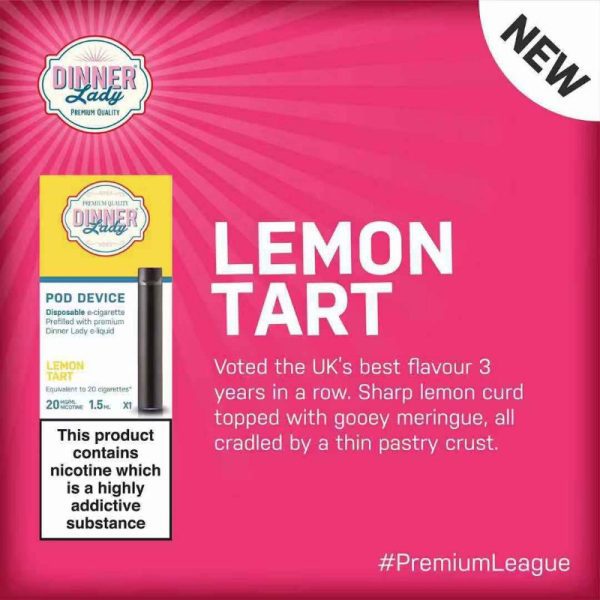 POD DESCARTÁVEL LEMON TART - DINNER LADY - Imagem 3