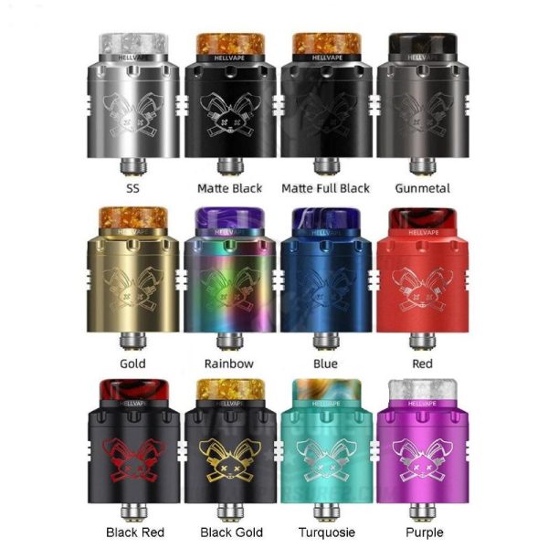 ATOMIZADOR DEAD RABBIT V3 RDA 24MM - HELLVAPE - Imagem 2