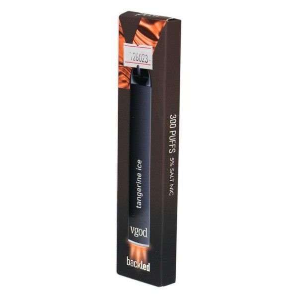 POD DESCARTÁVEL 5% NICSALT 300 PUFFS ( BACK LED ) - VGOD - Imagem 10