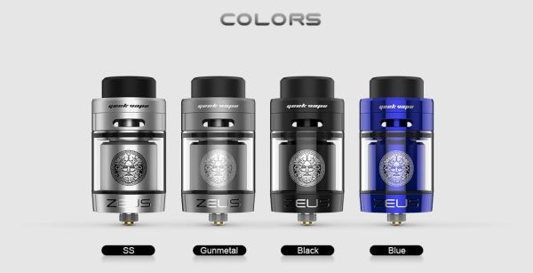 ATOMIZADOR TANK ZEUS DUAL RTA - GEEK VAPE